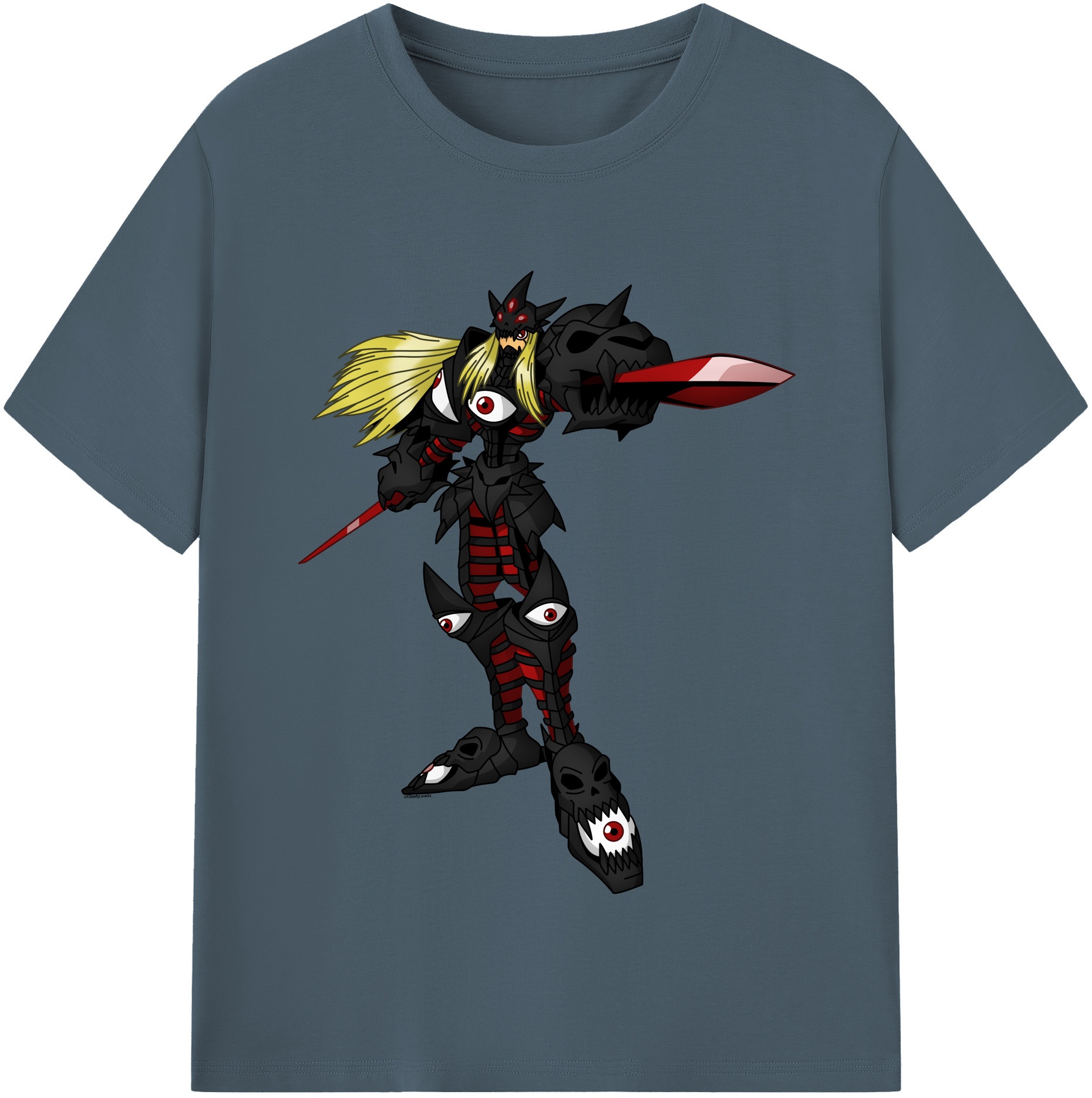 （画像用） Digimon デジタルモンスター/デジモン 綿100％半袖Tシャツ（フロントプリント）